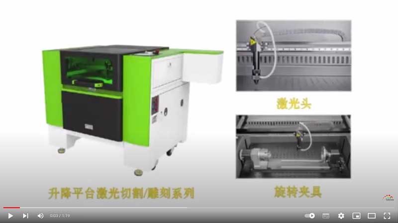 Engraving Machine with Rotary Holder