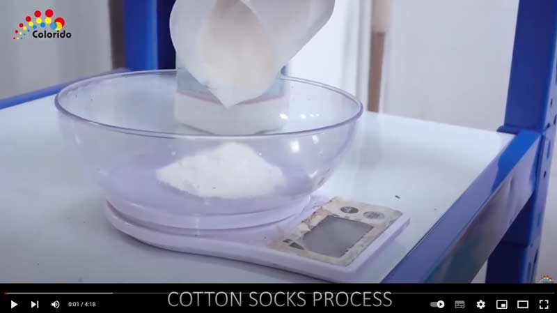 [Colorido’s Channel]How to make cotton socks?